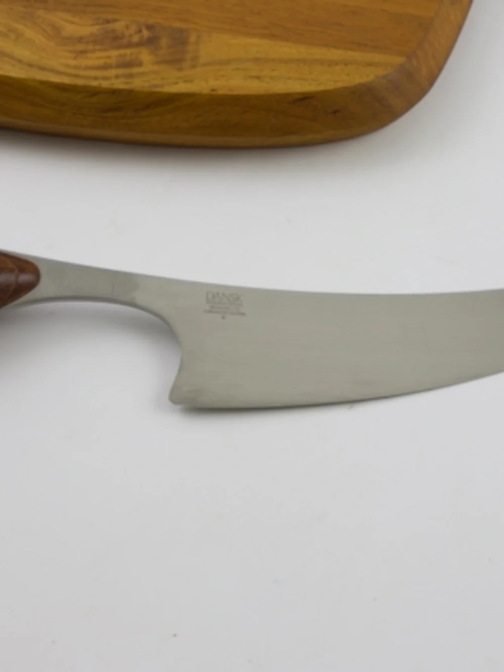 Vintage Dansk Int'l Designs Denmark Vivianna Torun Cheese Cutting Board & Knife